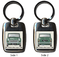 Morris Mini-Cooper S MkII 1967-70 Keyring 5